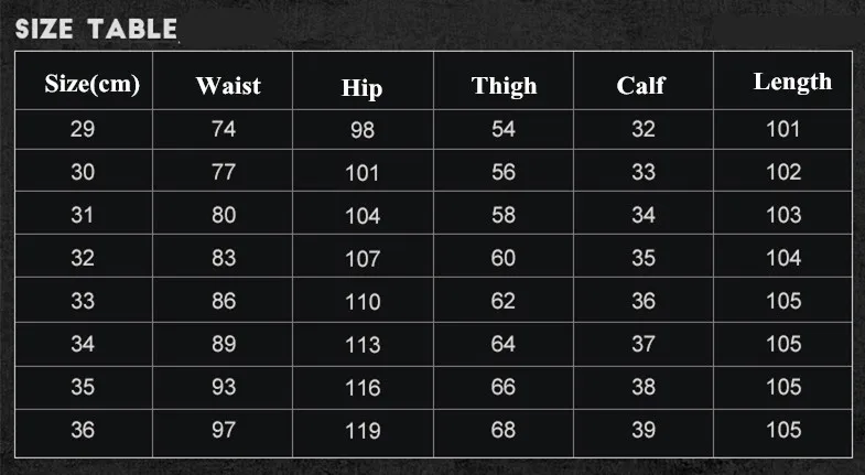 Description Picture 3 of itemGenuine Leather Pants Men Motorcycle Biker Autumn Winter Fashion Casual Trousers Real Natural Sheepskin Brand Pants Plus Size