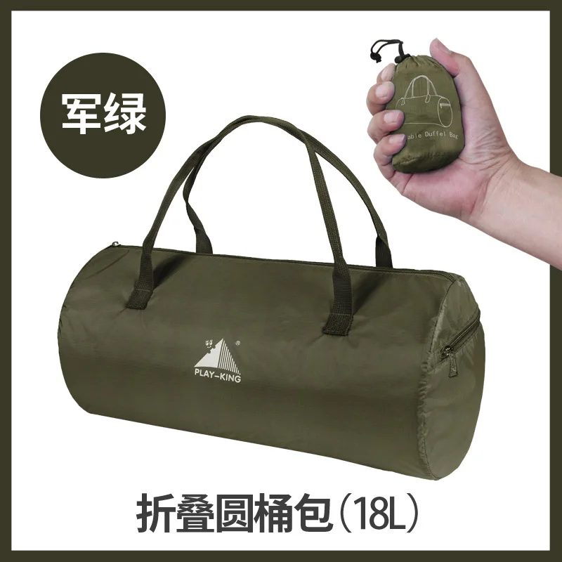 army green Дорожная сумка для одежды с плечевым ремнем, спортивная сумка, сумка для переноски, чемодан, одежда, деловая сумка, несколько карманов - Цвет: army green