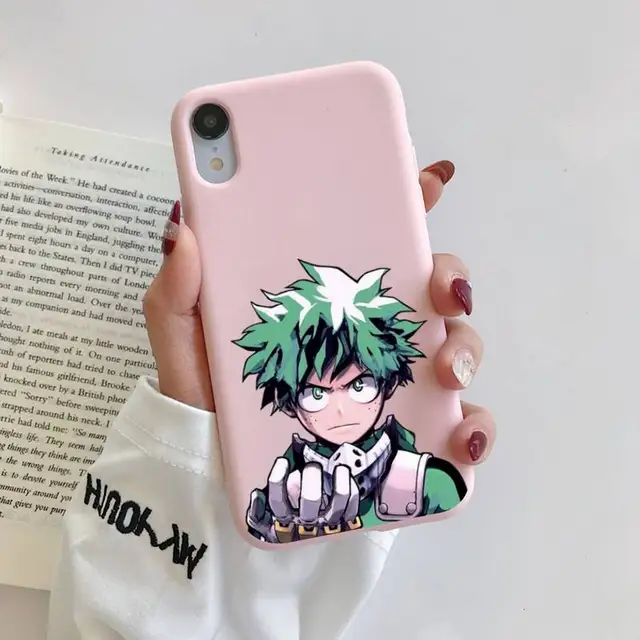 Anime My Hero Academia Midoriya Izuku Phone Case for iphone 13 11 12 mini pro max 7 8 plus 6 6s x xs max xr coque a8