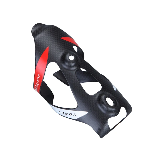 2023 hot BALUGOE Full Carbon Bicycle water bottle cage 24G MTB road Bike bottle holder Ultra light cycle equipment matte / light 5