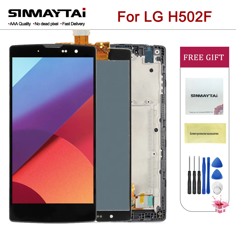 100% протестированный 5 0 &quotдля LG Magna H502F ЖК дисплей кодирующий преобразователь