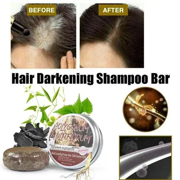 

New 100% Natural Organic Conditioner and Repair Solid Shampoo Bar Handmade Natural Refreshing Oil-control Soap Hair Cleansing