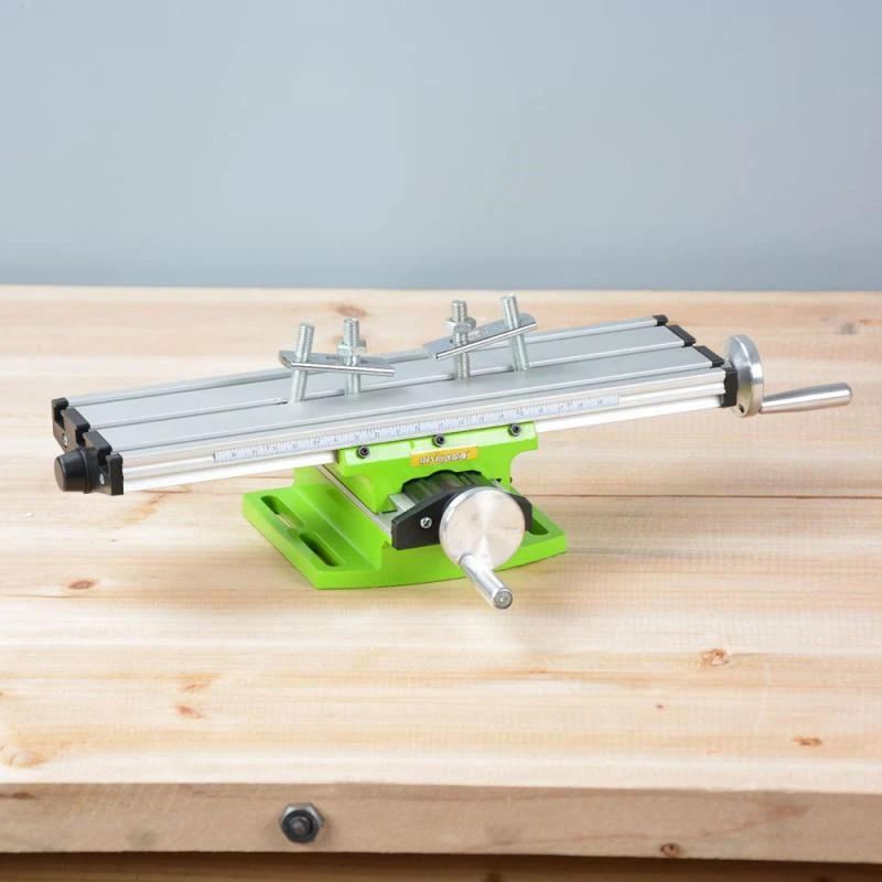 Precision Milling Machine Worktable Multifunction Drill Vise Fixture Working Table Adjustment Coordinate Table for Drill Bracket 3