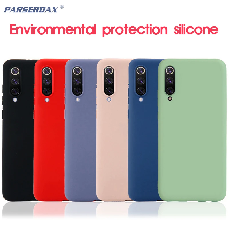 Жидкий силиконовый чехол для Xiao mi CC9 CC9E mi 9T 9 SE 8 Lite A3 A2 6 Play mi x 3 2S 2 mi crofiber тканевая подушка для подкладки 50 шт