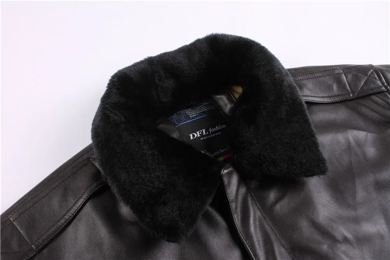 Mcikkny Men Pu Leather Bomber Jackets Coats Winter Motorcycle Air Force Leather Jackets Outwear Military (14)