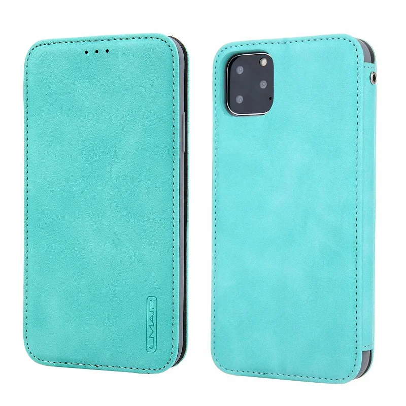 Винтажный кожаный чехол для iphone 11 Pro Max Флип противоударный мягкий ТПУ задняя крышка Держатель карты для iphone 7 8 X XR Xs Max Coque Capa
