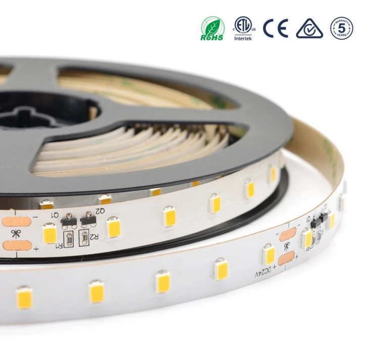 [Seven Neon] DC24V 12W 22-24LM/led 80led/M Белый/теплый белый/натуральный белый сильный яркий светодиодный SMD 2835 Гибкая светодиодная smd лента