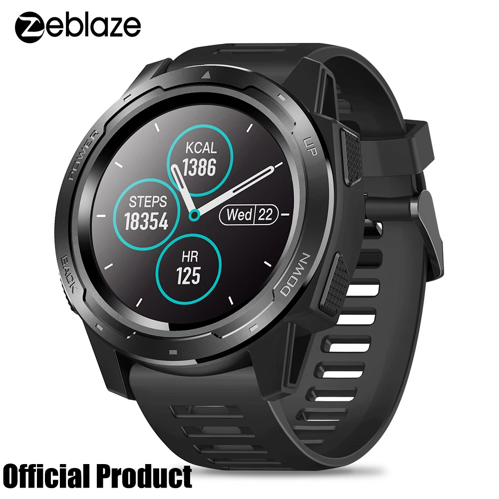 

Zeblaze Vibe 5 Android IOS Heart Rate Monitoring Full Round Screen Waterproof Smart Watch watch for men and lady ,fitness watch