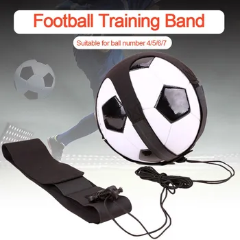 

Soccer Trainer Football Kick Throw Solo Practice Training Aid Control Skills Adjustable equipment ball bags gift accesorios #g3