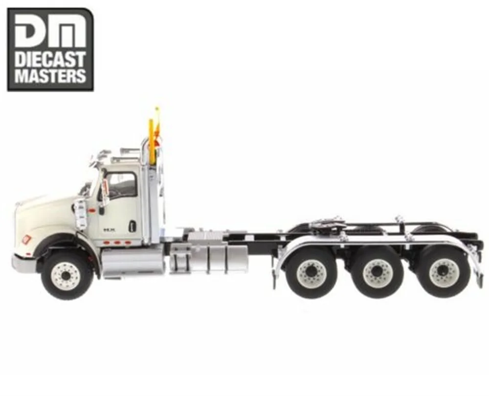 Бренд Diecast Masters 1/50 белый прицеп 71007 Международный HX620 день кабина тандемный трактор