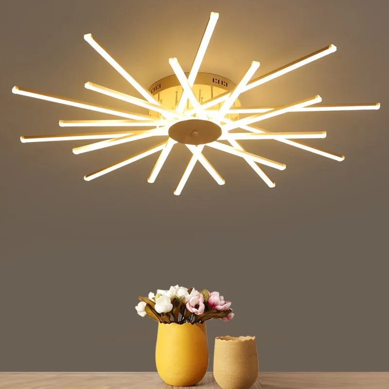 

2020 New postmodern simple LED ceiling light decorative acrylic creative bedroom living room ceiling light Home Lamp Fixtures