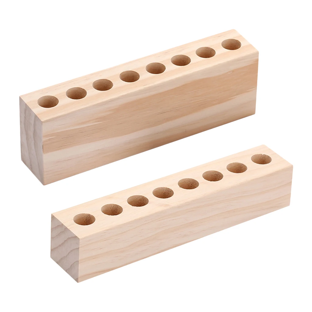 

Lipstick Organizer, Premium Solid Wood Makeup Holder & Cosmetics Storage Display for Lipstick, Brushes, Bottles