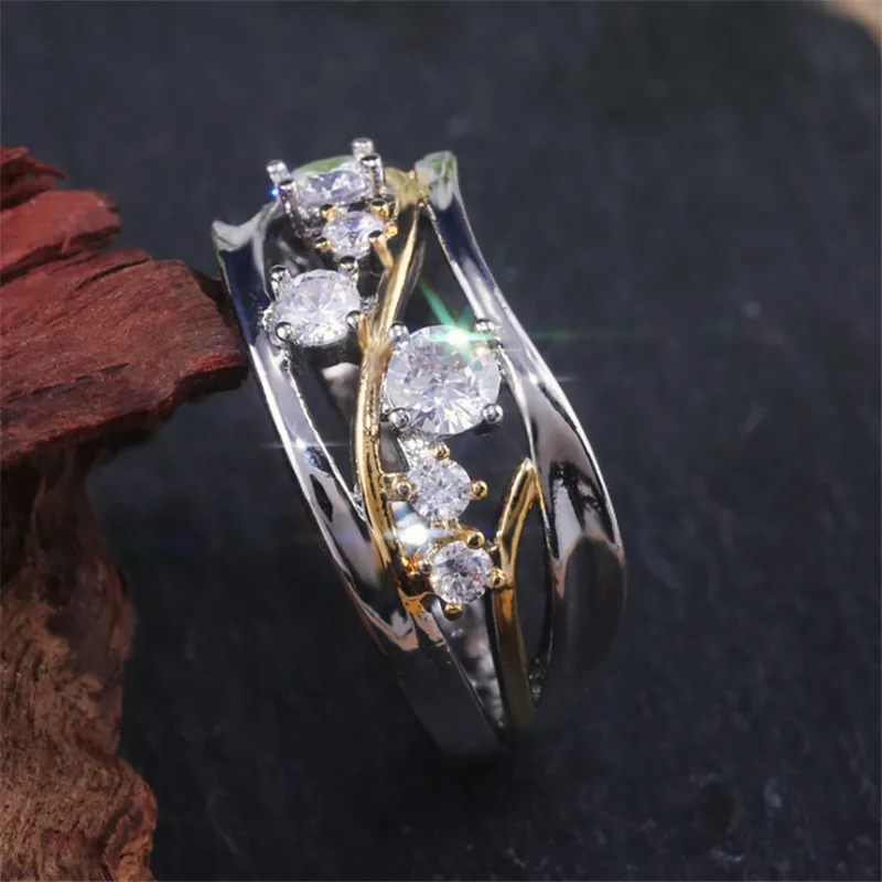Blaike 925 пробы серебряные кольца для женщин изысканное круглое циркониевое кольцо Свадебные украшения подарки