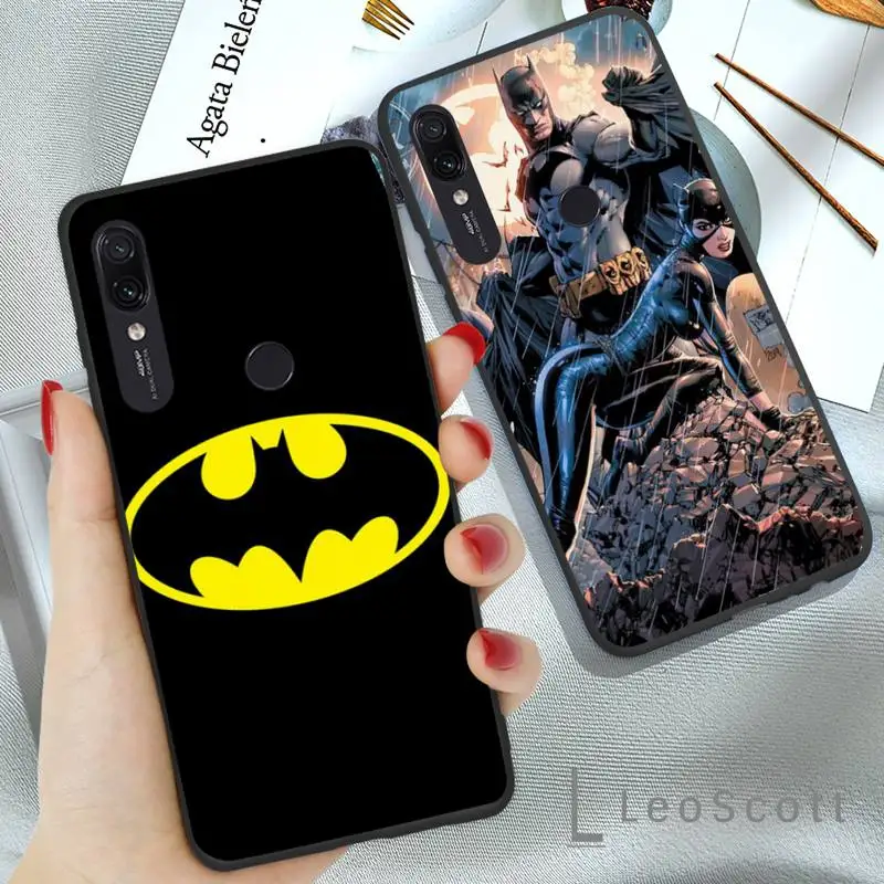 

Movie Superman Batman Bam Phone Case For Xiaomi Redmi 7 9t a3Pro 9se k20 mi8 max3 lite 9 note 8 9s 10 pro