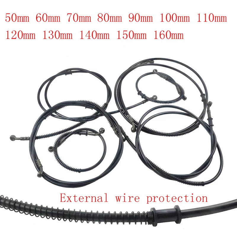 Universal Brake Hose Line Extend Connector Spare Part Motorcycle - Foto 3