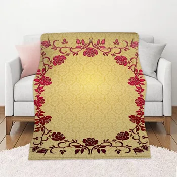 

DIY Custom Blanket Modern Autumn and Winter Warm Sofa Blanket HD Digital Printing Double-Sided Flannel Airable Blanket