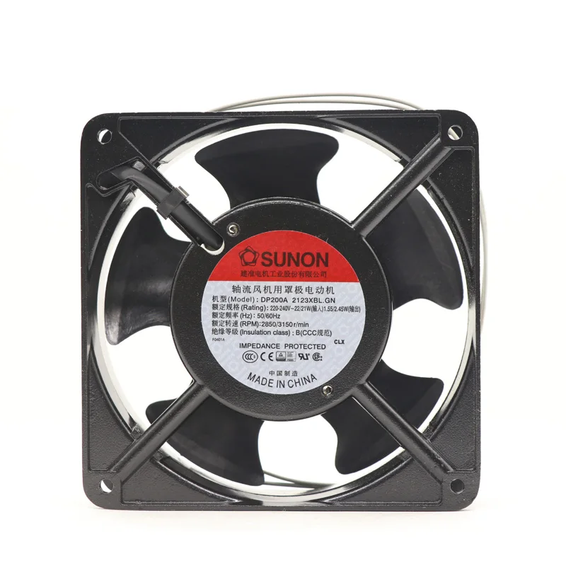 Вентилятор SUNON 12038 DP200A.2123XBL.GN вентилятор 220 в 12 см осевой 120*120*38 мм 1238 охлаждающий