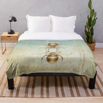 

BEEs Blanket Wool Flannel Plush Blanket Bedspread For office Sherpa Blanket Couch Quilt Cover Travel