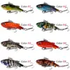 1pc 42mm /4.2g VIB Fishing Lure All Layer 3D Eyes Wobbler Artificial Hard Plastic  Baits Carp Pesca Crankbait Fishing Tackle ► Photo 3/6