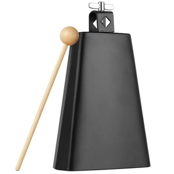 

SEWS-for Drum Kit Accessory 7 inch Metal Cow Bell Percussion Drum Kit