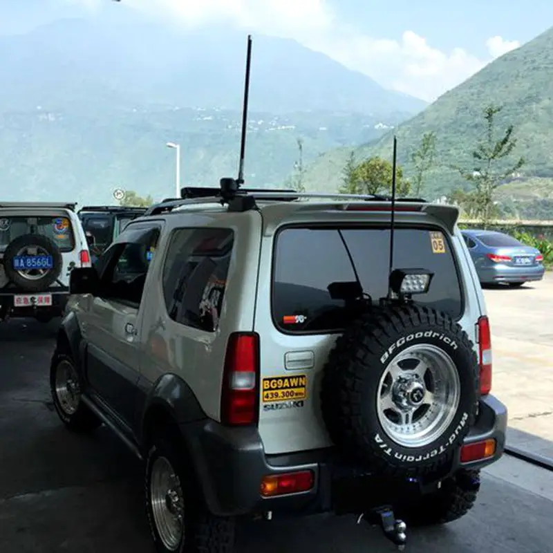 Для Suzuki jimny спойлер с светодиодный светильник высокого качества ABS Материал