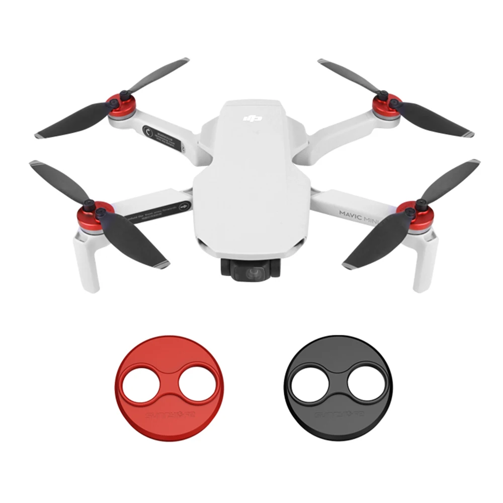 Buy 4pcs Aluminum alloy Dustproof Waterproof Motor Cover Cap Guard for DJI Mavic Mini Motor Protection Spare Part Drone Accessories