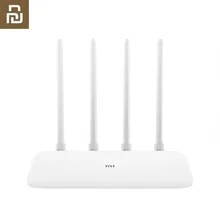 Xiaomi Mi роутер 4A гигабитная версия 2,4 ГГц 5 ГГц WiFi 1167 Мбит/с WiFi ретранслятор 128 Мб DDR3 с высоким коэффициентом усиления 4 антенны Сетевой удлинитель