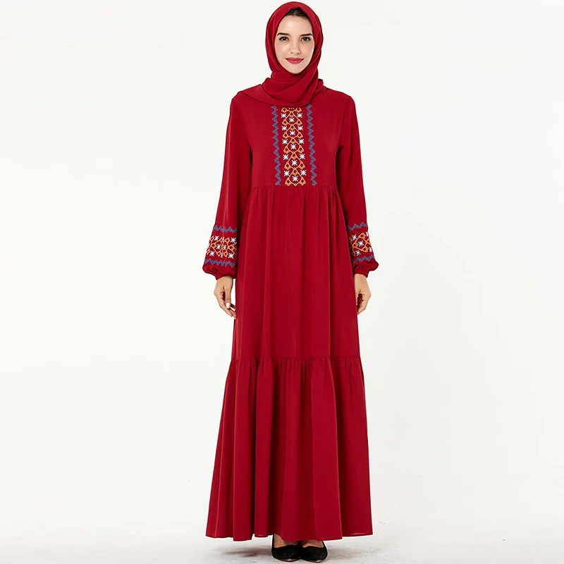 No Hijab Турецкий абайя Дубайский мусульманский женские платья Хиджаб/кафтан ислам ic одежда Кафтан халат абайя теплый кафтан синий плюс - Цвет: No Hijab