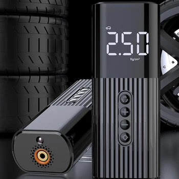 

Portable Car Air Compressor 12V 60W Mini Digital Car Tyre Inflator Pump for Car Motorcycle Bicycle Ball with Lighting