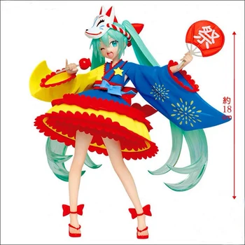 

Vocaloid figure 2nd Season Summer Ver. Hatsune Miku action figure PVC model Figurals Dolls Brinquedos