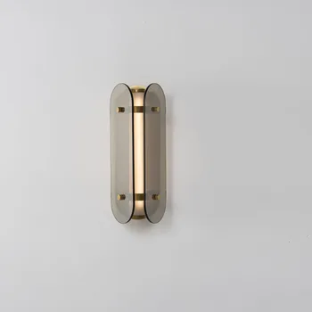 

Northern Europe Concise Bedroom Bedside Wall Lamp Hotel Restaurant Café Study A Living Room Corridor Aisle Designer Wall Lamp