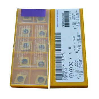 

NEW 10pcs Set CCMT09T304 UE6020 CCMT 32.51 Carbide Inserts CNC For Lathe Tools
