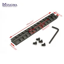 MIZUGIWA Tactical 13 Slots 14cm 5.5 Weaver 20mm Pi