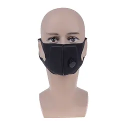 1 шт. Унисекс Губка Пылезащитная маска против загрязнения PM2.5 фильтр с активированным углем