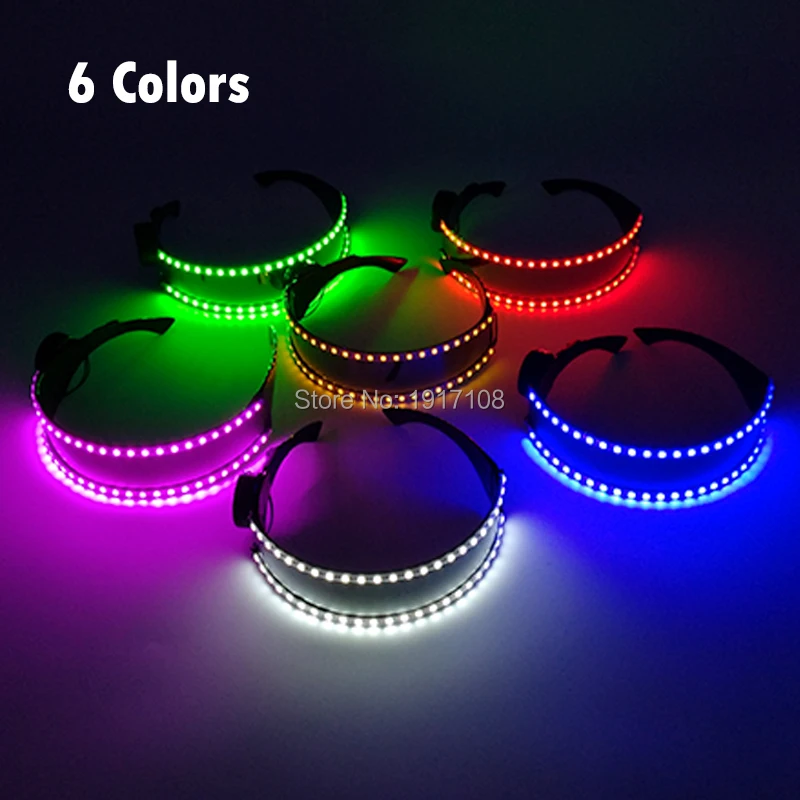 6v LED Brille Laser Brille für Darsteller führte Brille Party