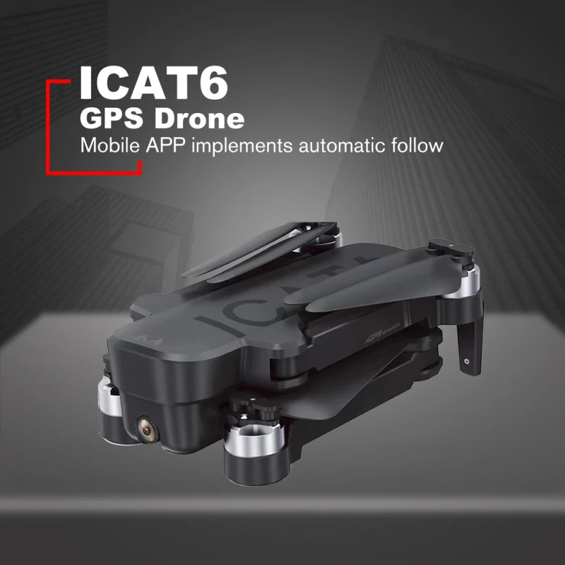 Интеллектуальный бесщеточный двойной gps авто следуй за мной wifi FPV RC Квадрокоптер 5G 23MIN 1000M 4K электрическая камера оптический поток gps Радиоуправляемый Дрон