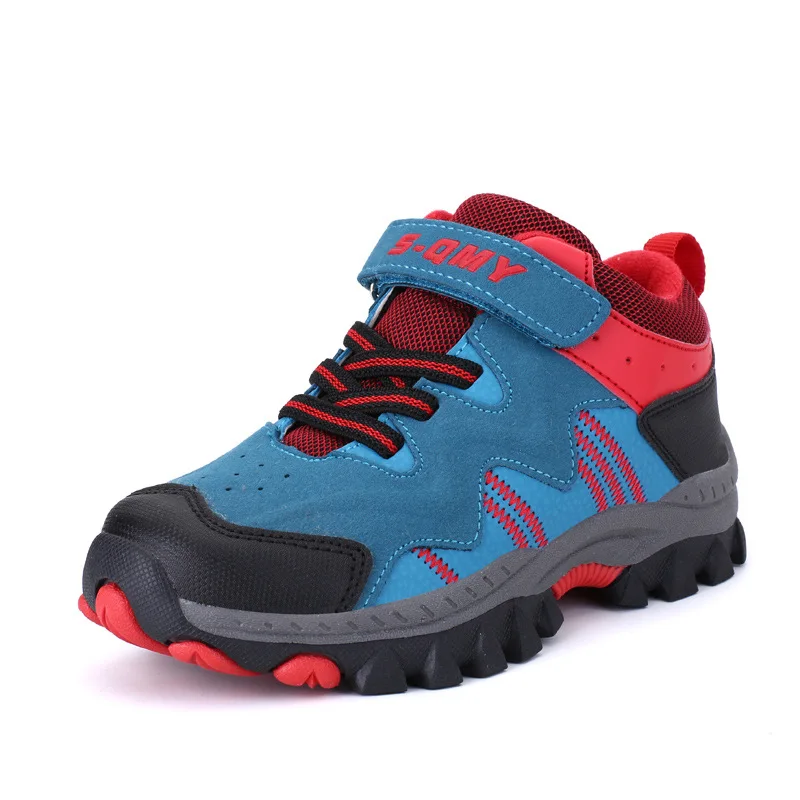 

CHILDREN'S Shoes Winter BOY'S Shoes Cotton-padded Shoes with Velvet Children Sports Shoes Warm Young STUDENT'S Outdoor Running S