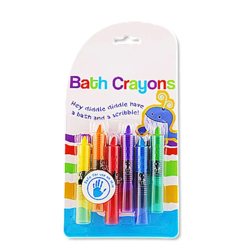 

Crayons Baby Putter Bathroom Graffiti Crayons Wash Color Nontoxic Environmental Protection Bathing Toy Kids Pen Set