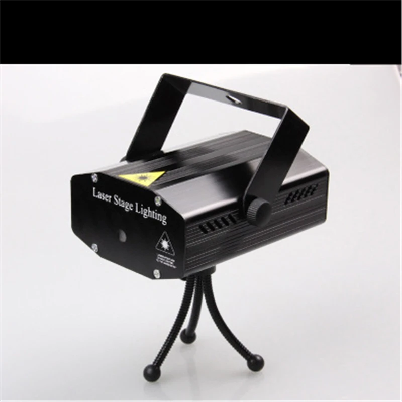 Portable Mini LED Laser Projector Stage Lighting Effect Adjustment DJ Disco KTV Club Party Wedding Light EU Plug Halloween