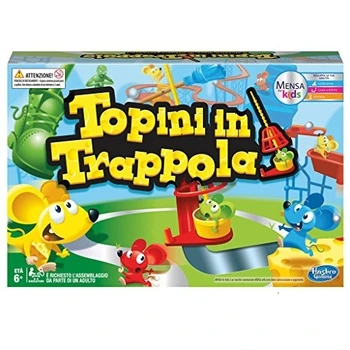 

Hasbro Gaming - Topini in Trappola (Gioco in Scatola), C0431103