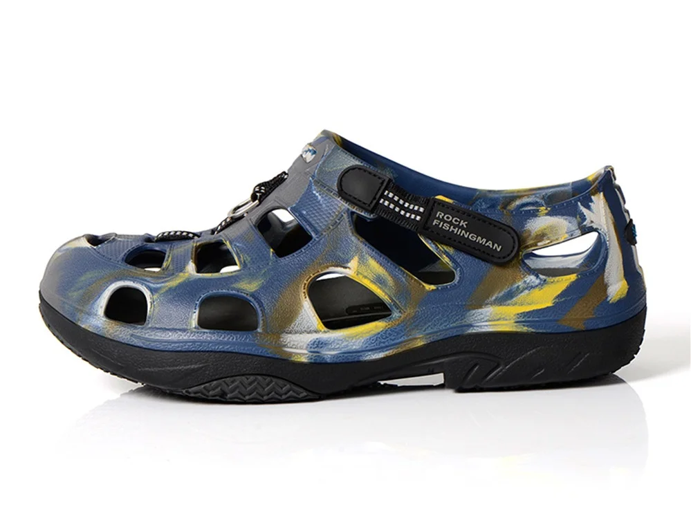 Fly Fishing Wading Shoes Seas Fishing Sandals Upstream Fish Boots Special Outdoor Boat Non-slip Hole Sandals Summer Men Women