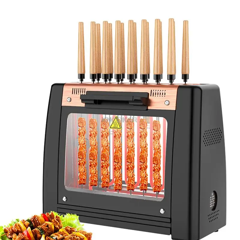 BBQ Grill Machine Electric Grill  Smokeless Automatic Rotation Rotisserie Machine Skewers Machine Rotisserie Oven Grill