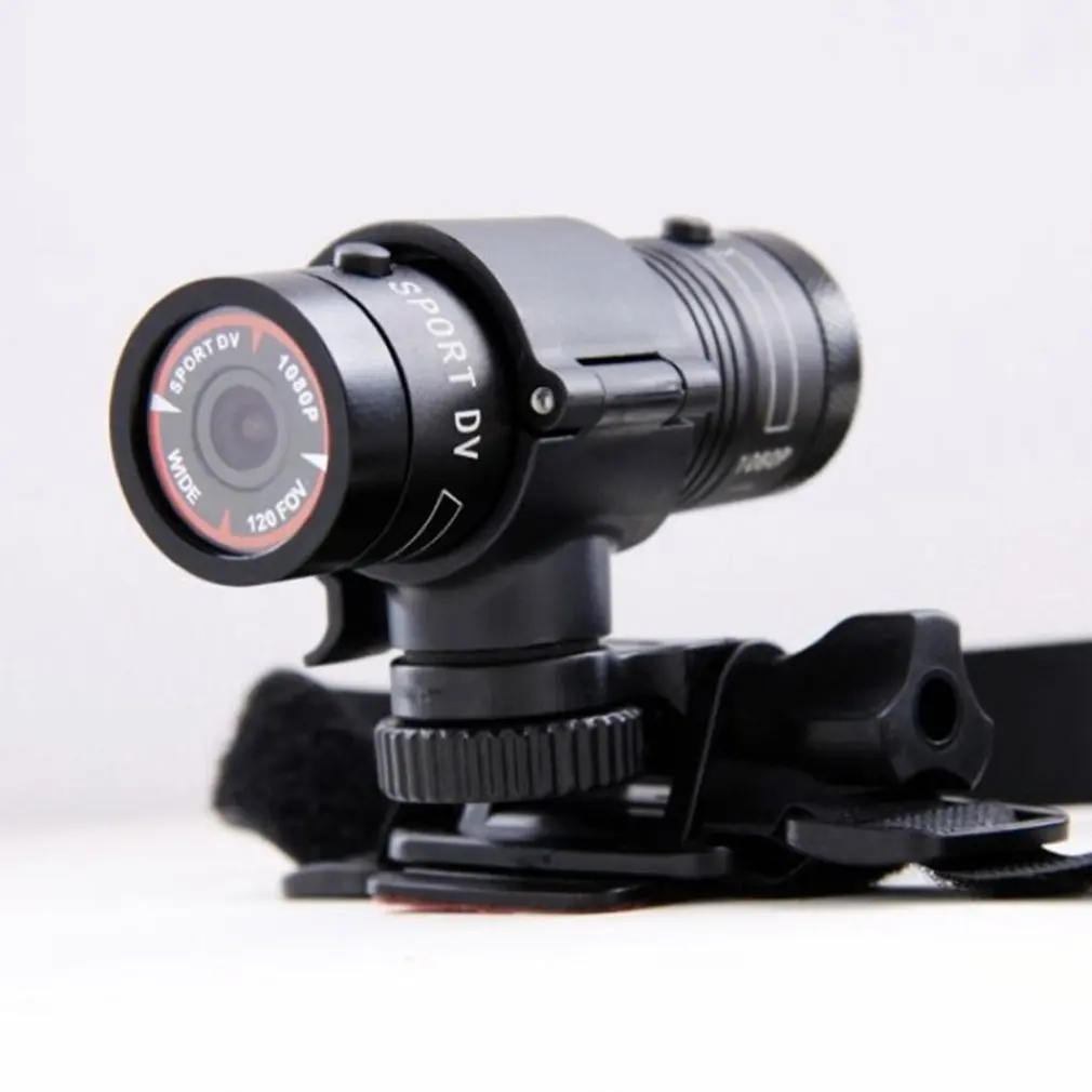 

2019 Hot Mini F9 HD Sports Camera Bike Motorcycle Helmet Sports Action Camera Video DV Full HD 1080p Sports Camera