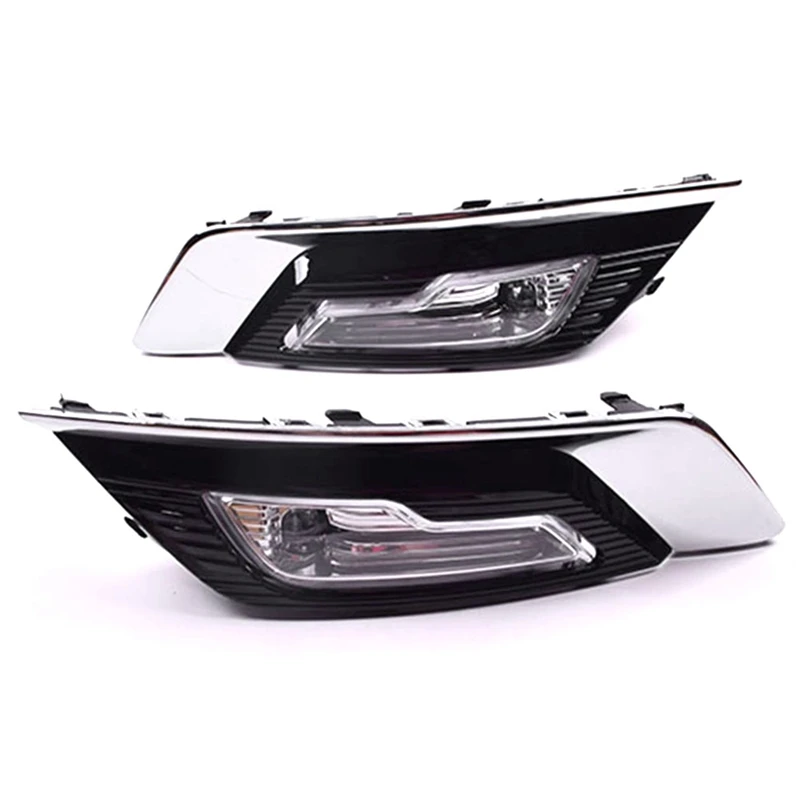СВЕТОДИОДНЫЙ DRL Дневной светильник противотуманная фара автомобиля 12V для бега светильник s для Ford Fusion Mondeo