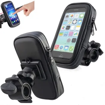 

Bicycle Motorcycle Bike Phone Case Bag Scooter Phone Holder Waterproof Phone Case Navigation Mobile Phone Bracket
