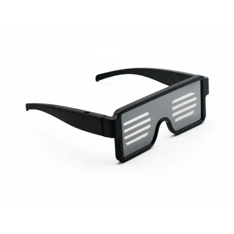 Мода Быстрая зарядка USB Flash Led очки вечерние концертные светящиеся очки для света игрушки T4MD