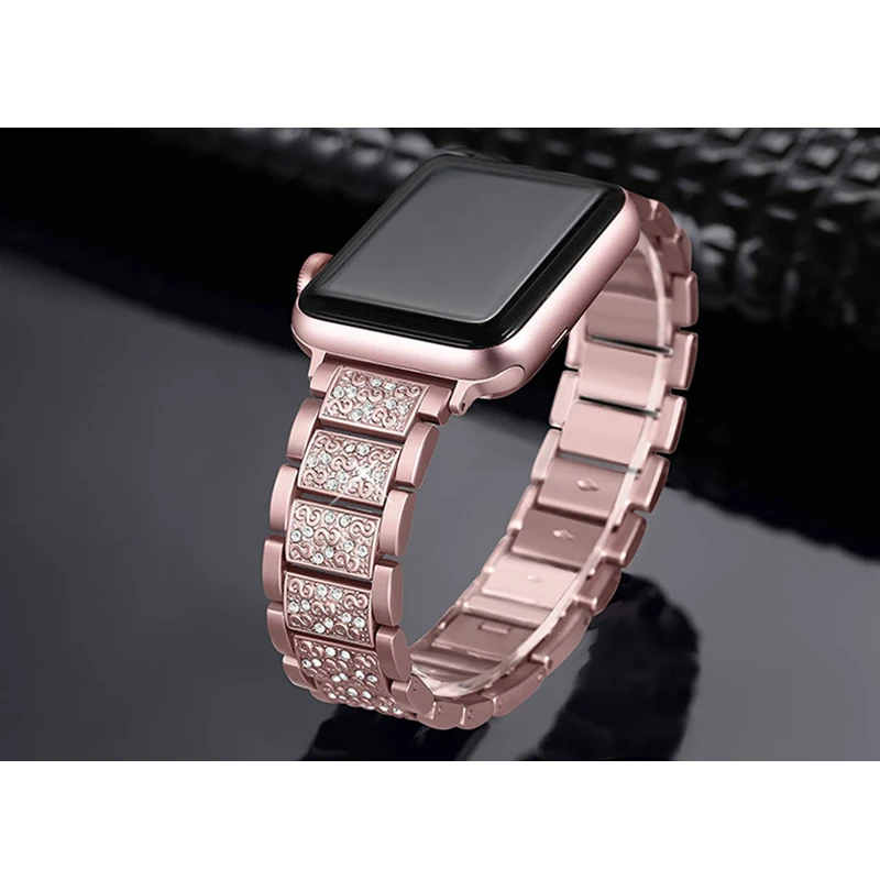 Металлический ремешок для Apple Watch series 1/2/3/4/5 40/38/44/42 мм | Наручные часы