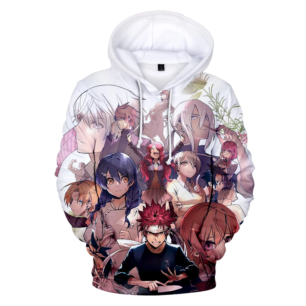 The spirit of the restaurant 3D Hoodies Sweatshirt men women Japanese Anime Sweatshirts streetwear Clothing Harajuku Hip Hop