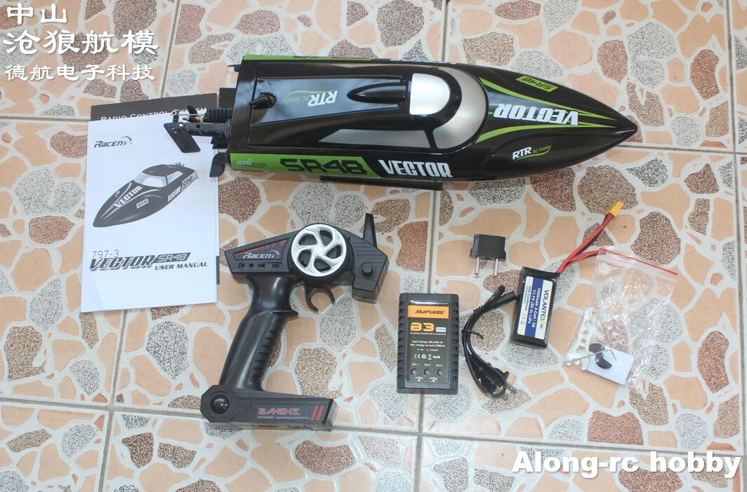 Volantex Rc Boat 797-3 Vector Sr48 