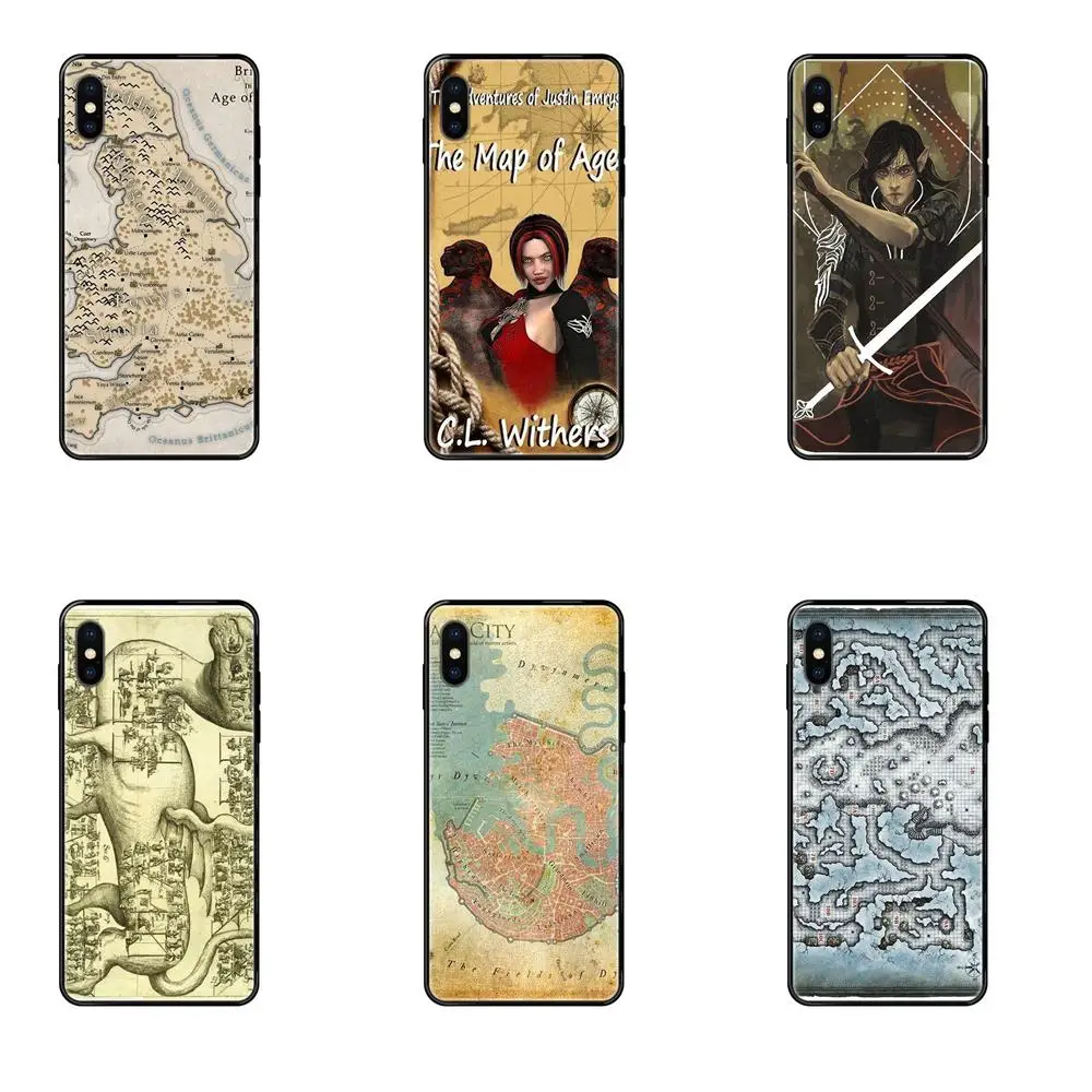 Dragon Age 2 Map For Galaxy A5 A6 A7 A8 A10 A10S A20 A20S A20E A21S A30S A40 A50 A70 A71 A70E 2017 2018 TPU Cases Skin | Мобильные